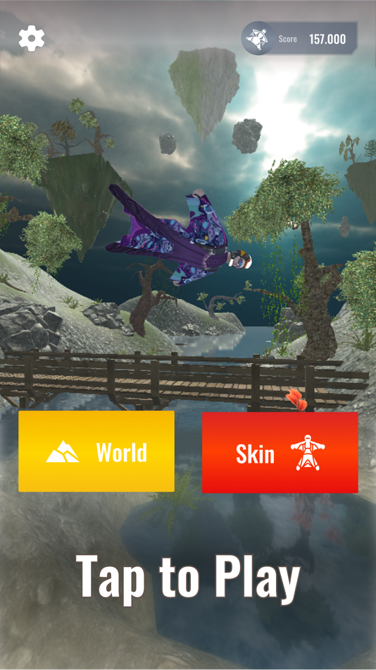 #3. Realworld Wingsuit Simulator (iOS) 由: Vahagn Sargsyan