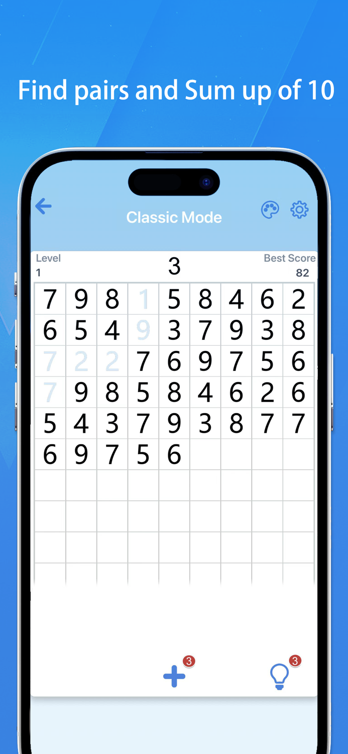 Number Match - 10 and Pairs