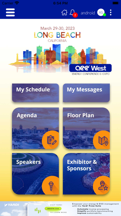 AEE West Conference Screenshot