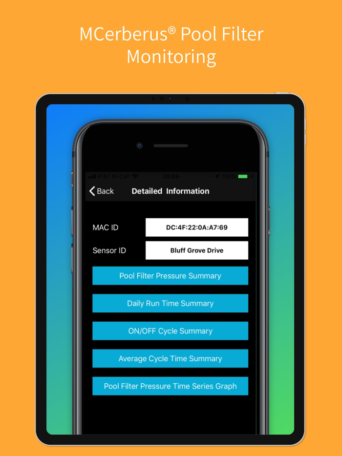 MCerberus® Pool Filter Monitor