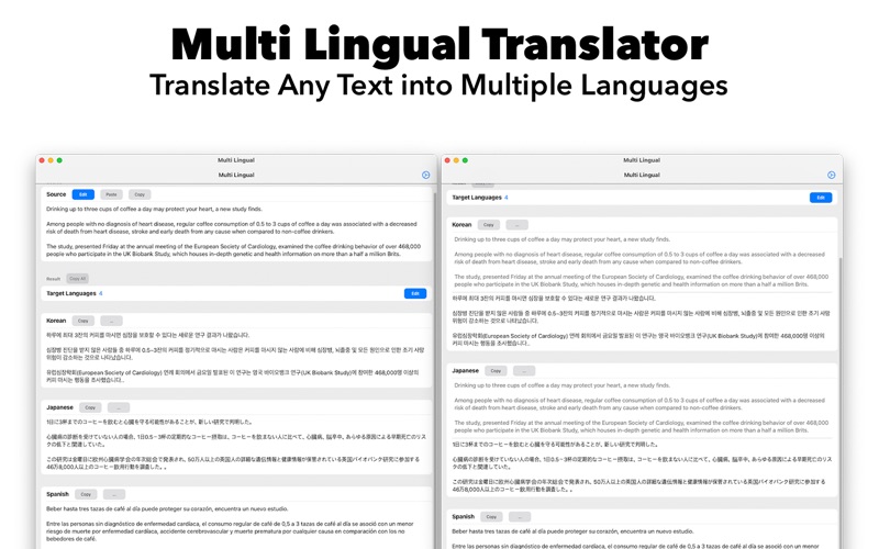 How to cancel & delete multi lingual translator * 2