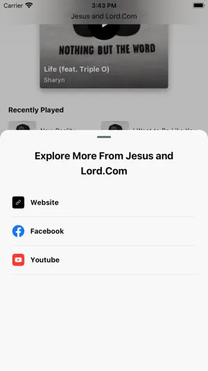 Jesusandlord.com screenshot 3