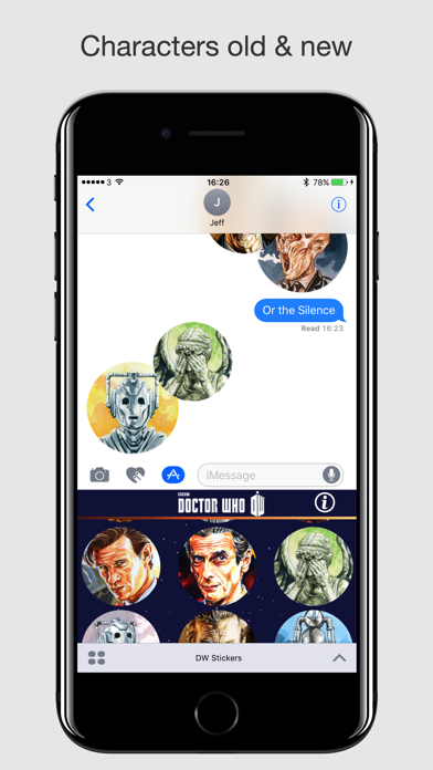 Screenshot #3 pour Doctor Who Stickers Pack 1