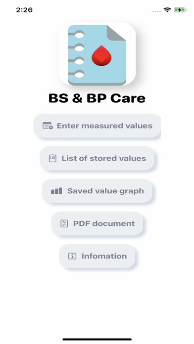BS & BP Care Screenshot