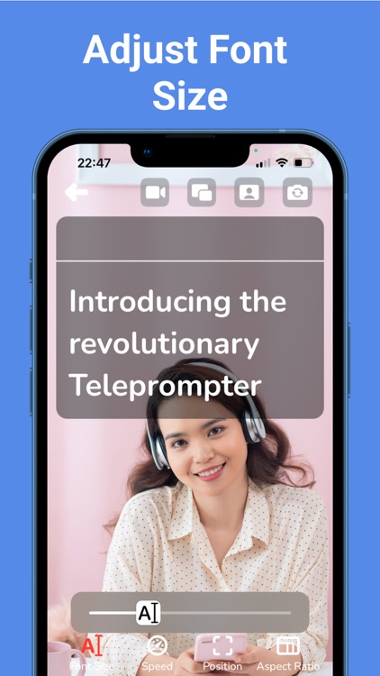 Video teleprompter App Lite Z