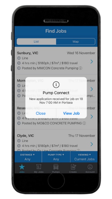 PUMP CONNECT Screenshot