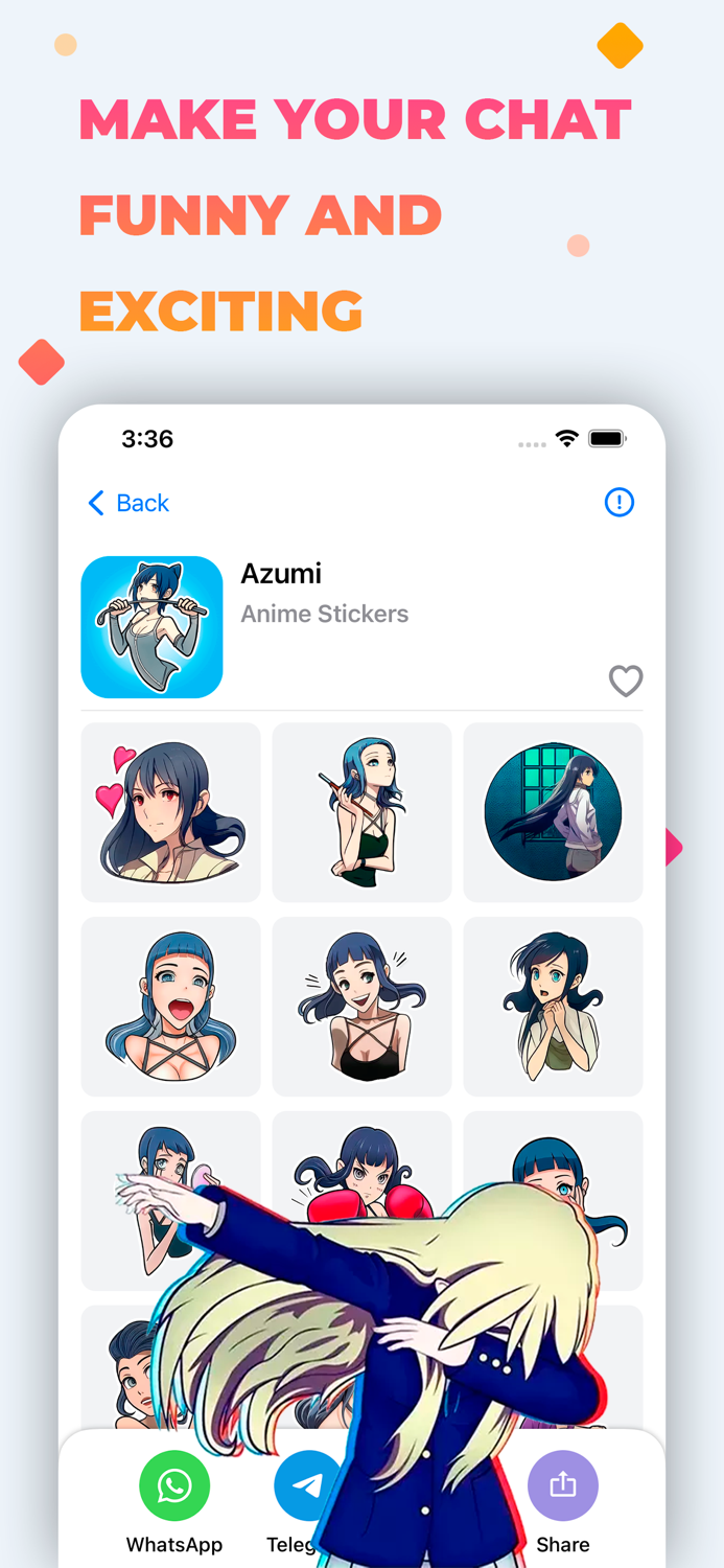 Anime Stickers - Sticker Maker