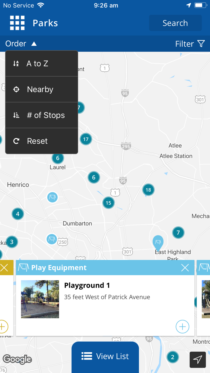 Henrico County Rec and Parks