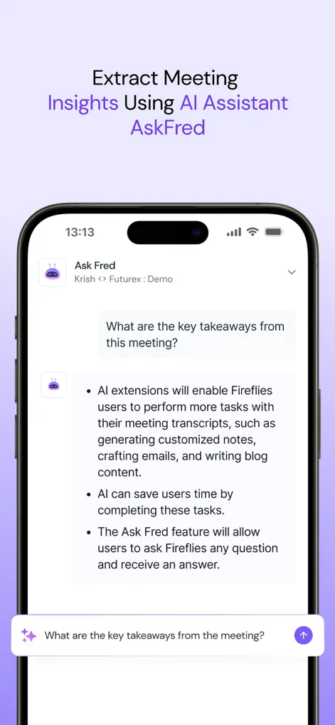 Fireflies: AI notetaker - Productivity App | MWM
