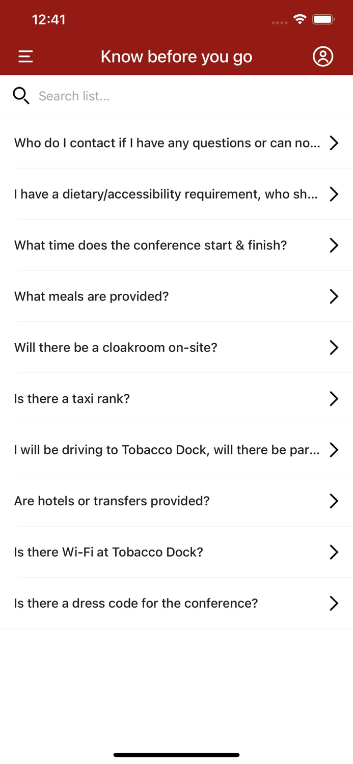 Virgin Atlantic Events