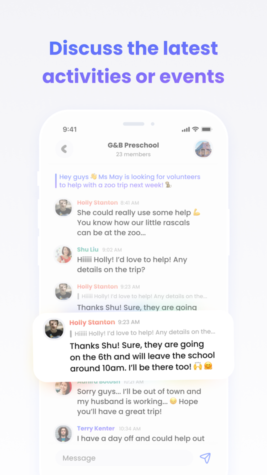 #7. Keedoo: Parent Events & Chats (iOS) 由: WaysGo