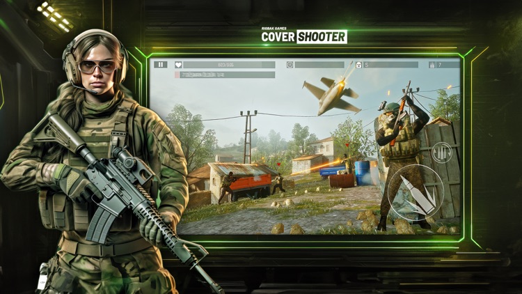Cover Shooter: Free Fire games screenshot-5