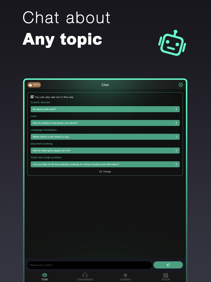 Chat AI -Ask Chatbot Assistant