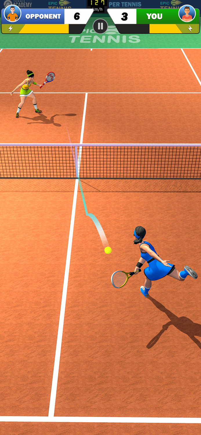 Tennis Super Star 3D Games