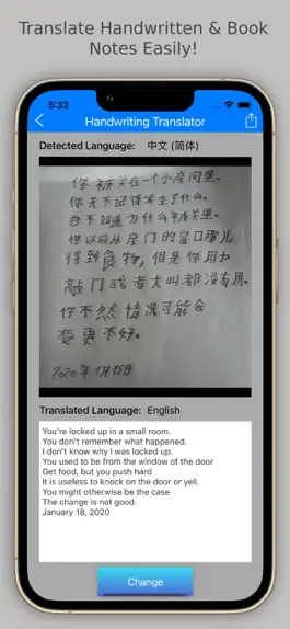 Game screenshot Best Handwriting Translator apk