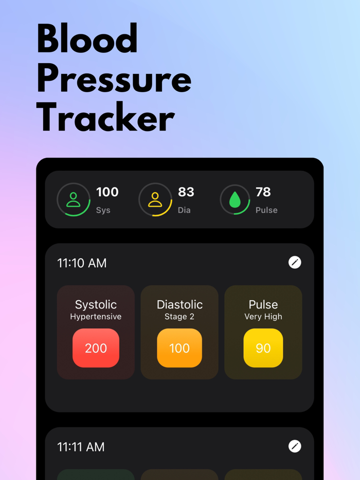 Blood Pressure Tracker