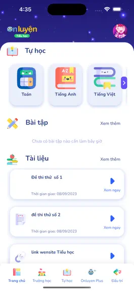Game screenshot Onluyen Tiểu học apk