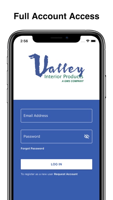Valley Interior Products Screenshot