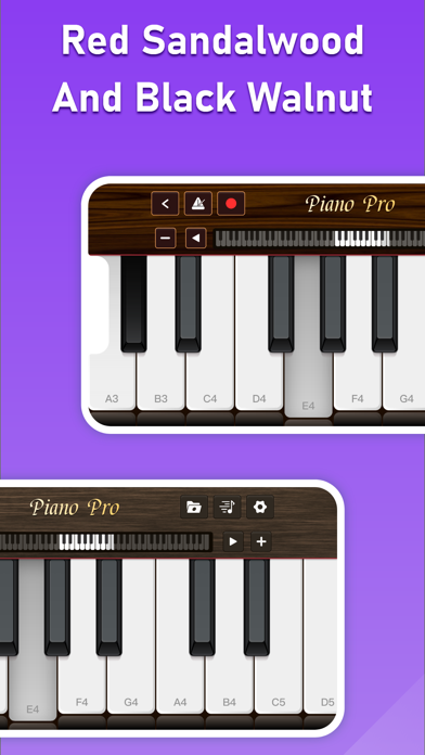 Piano Pro - keyboard & songs Screenshot