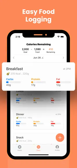 Game screenshot Calorio: Nutrition Tracker apk