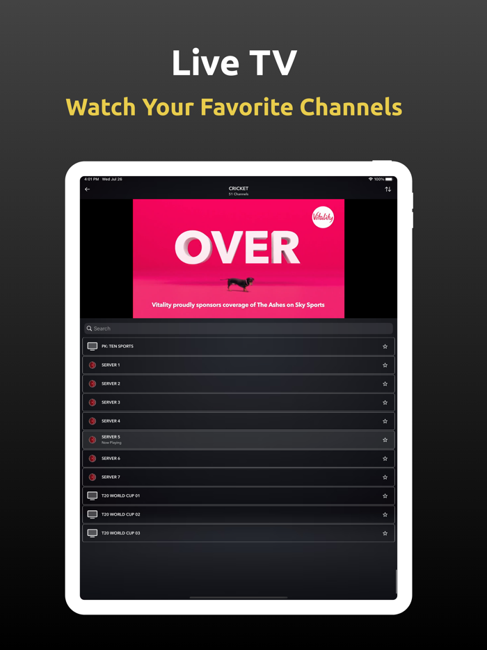 Smart IPTV - Watch TV Online