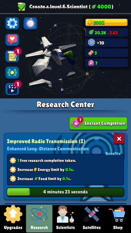 #5. Ever Beyond: Idle Space Game (iOS) 由: Kazim Gokhan Dogramaci