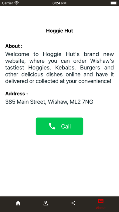 Hoggie Hut Takeaway Screenshot
