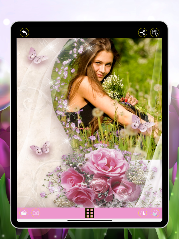 Screenshot #4 pour Flower Blossom Photo Frames