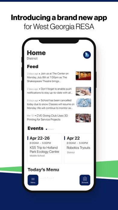 West Georgia RESA Screenshot
