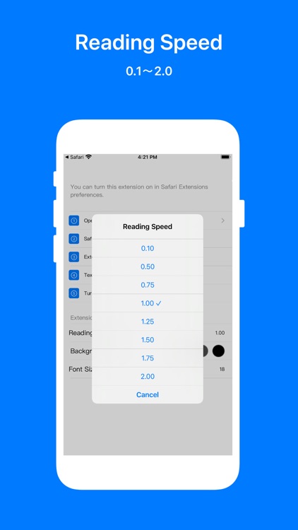 Text Zipym Reading Extension