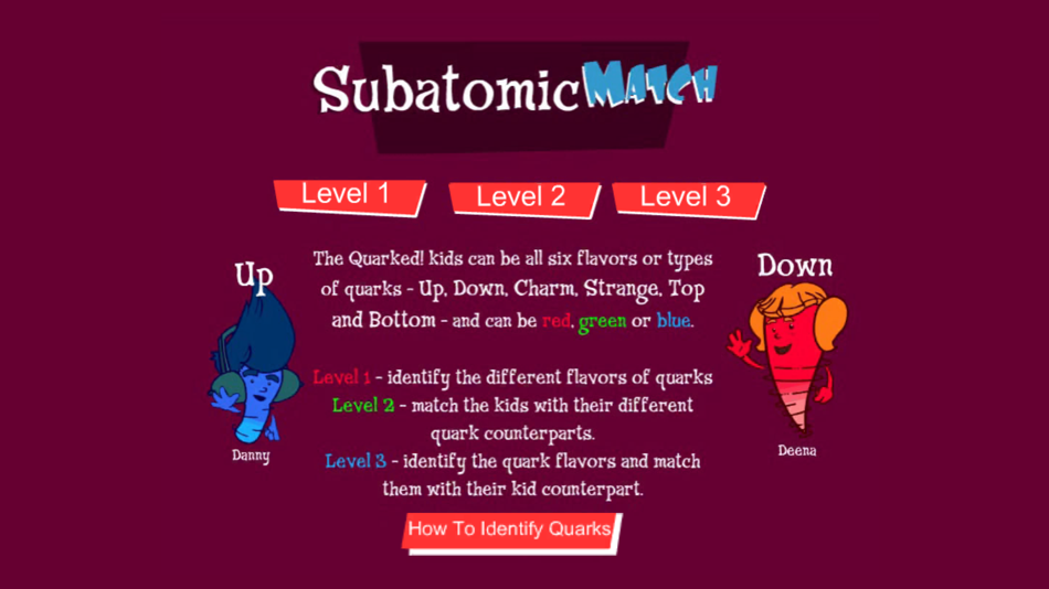#2. Quarked! Subatomic Match (iOS) โดย: The University of Kansas