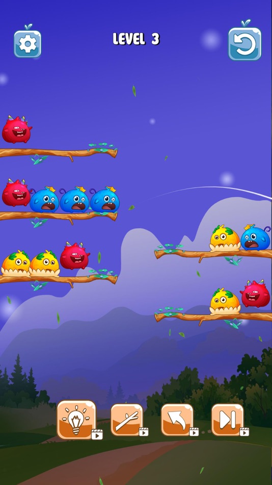 #4. Monster Color Sort (iOS) Bởi: Bui Quang Trung