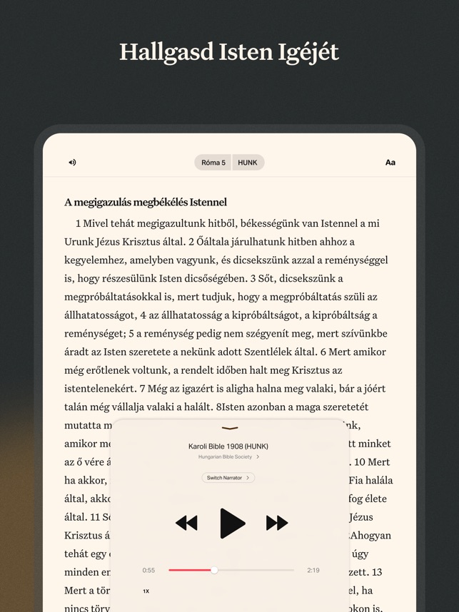 Biblia az App Store-ban