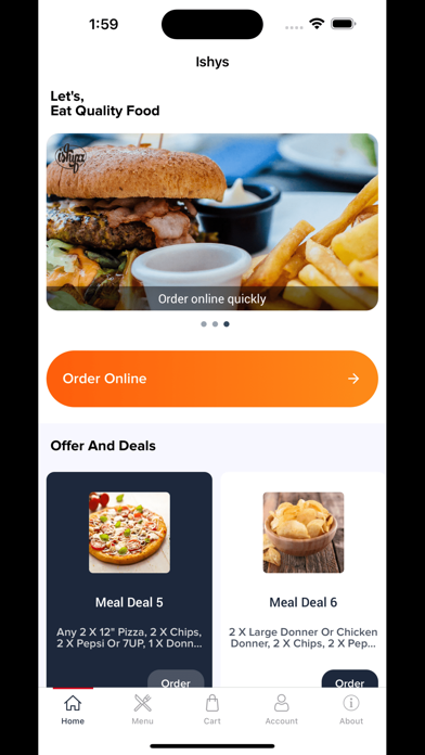 Ishys - Order Food Online Screenshot