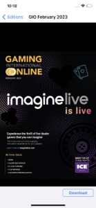 Gaming International Online screenshot #5 for iPhone