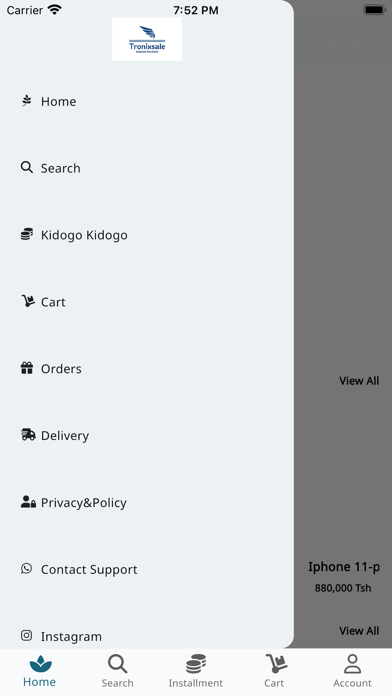 TronixSale Screenshot
