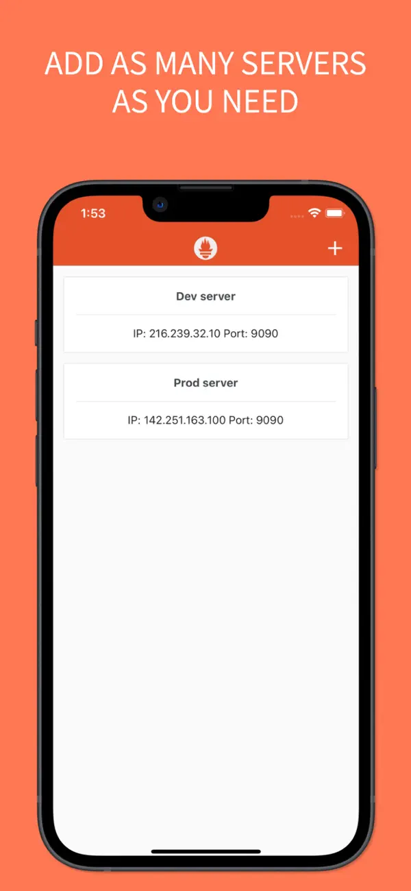 #1. Prometheus Metrics Reader (iOS) De: Igor Kolpin