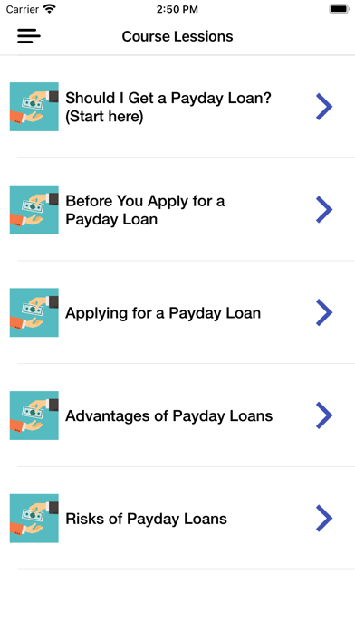 Payday & Cash advance Guide Screenshot