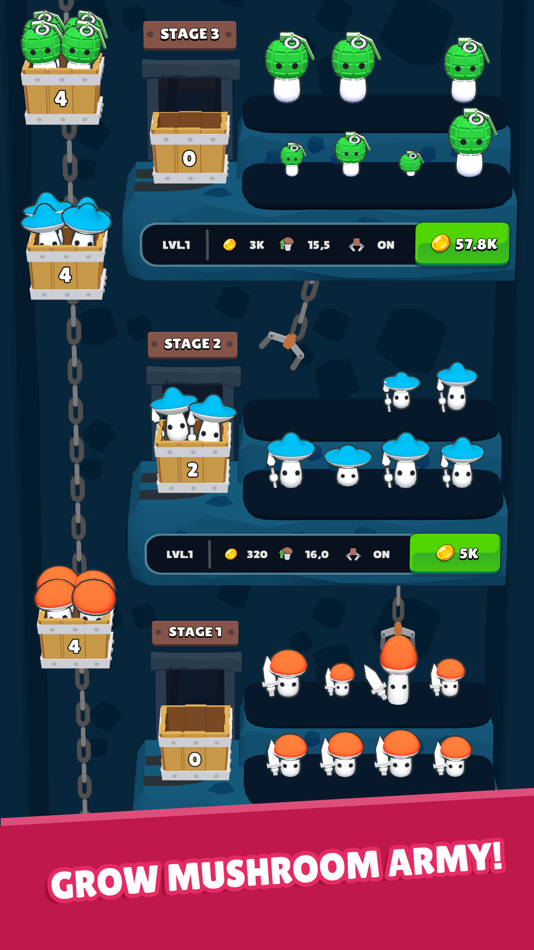 #1. Mushroom Attack! (iOS) 由: Alexander Sharovarov
