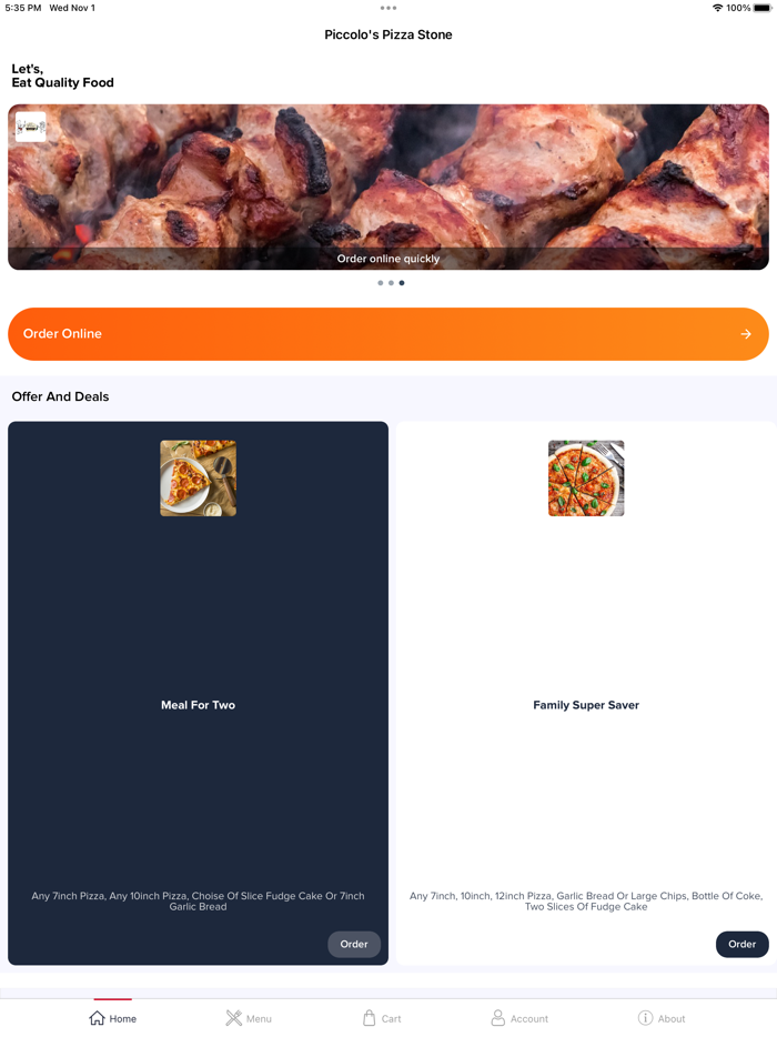 Piccolos Pizza Stone