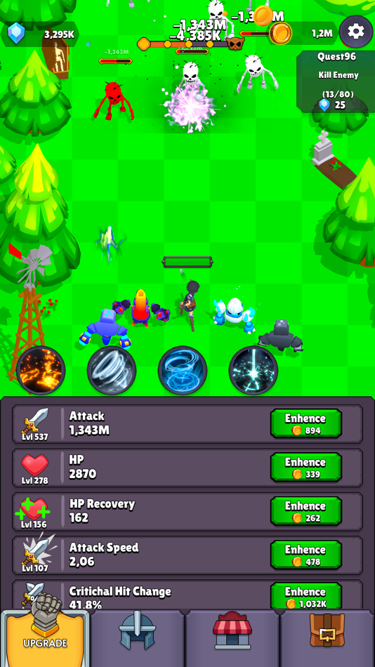 #1. Idle Wizard : Elementarium (iOS) 由: Hakan Sutcu
