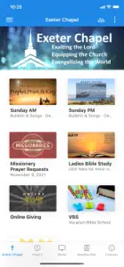Exeter Chapel screenshot #1 for iPhone