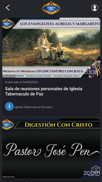 Tabernáculo de Paz Screenshot