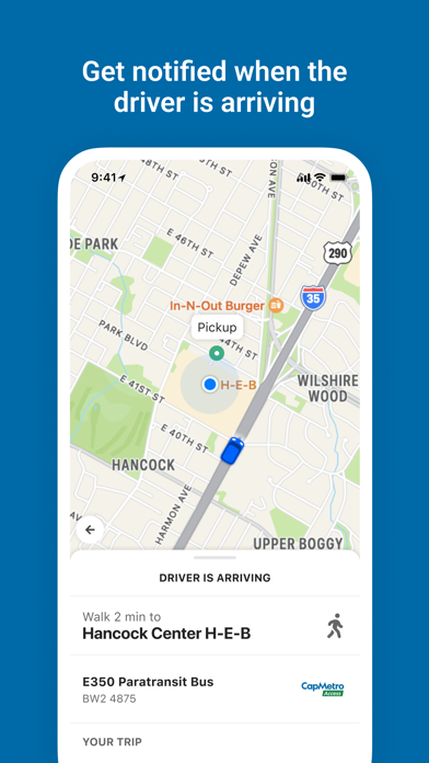 CapMetro Access – Austin TX Screenshot