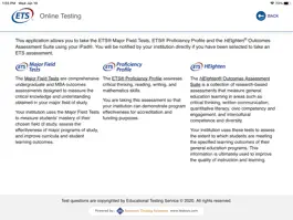 Game screenshot ETS Online Testing apk