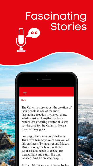 California GPS Audio Tours Screenshot