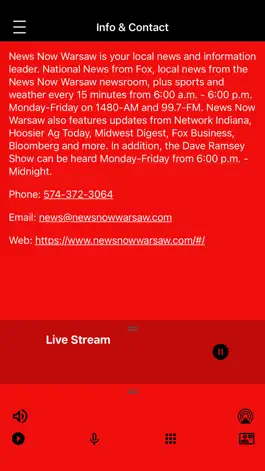 Game screenshot News Now Warsaw 1480AM-99.7FM hack