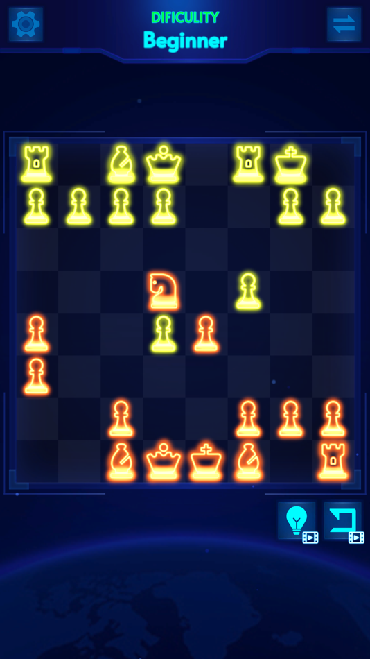 #7. Glow Chess (iOS) 由: Phuong Ta