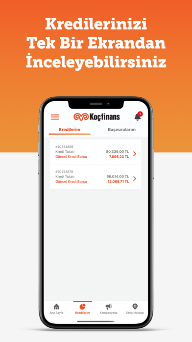 Koçfinans - Araç Kredisi Screenshot