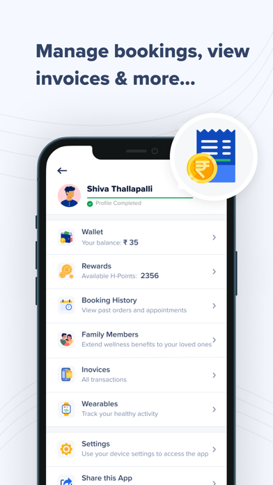 HealthCore360 Screenshot